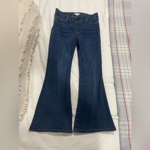 Good American Pull On Cropped flare jeans
